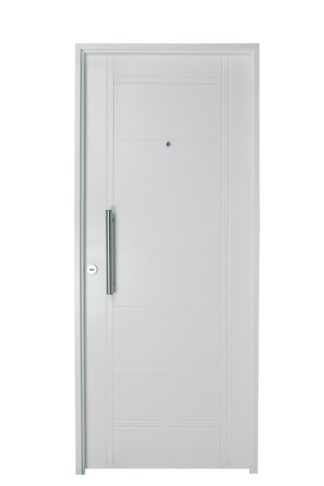 Puerta Iny BLANCA Derecha BUÑAS barral REDONDO 40 cm Ciega B1310D