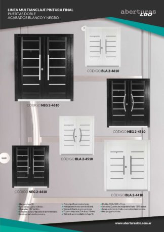 Doble Puertas Multianclaje