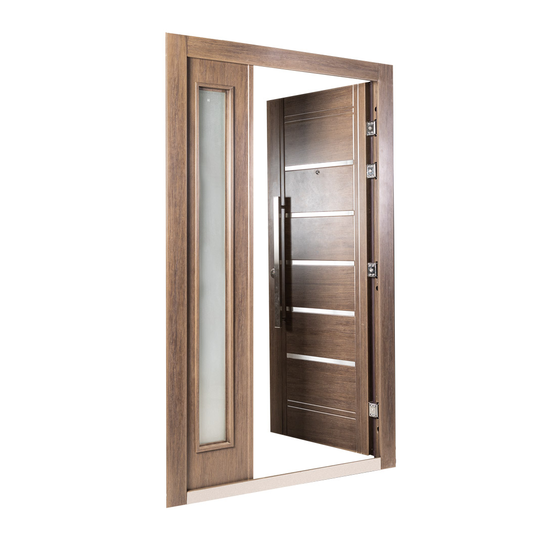 8 Mejores Puertas De Entrada Pvc Simil Madera Y  Puertas de pvc exterior,  Puertas de entrada, Puertas de entrada de madera