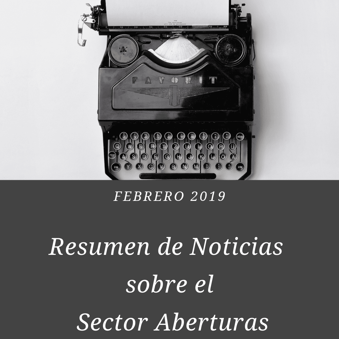 resumen de noticias sobre el sector aberturas ldo Febrero 2019